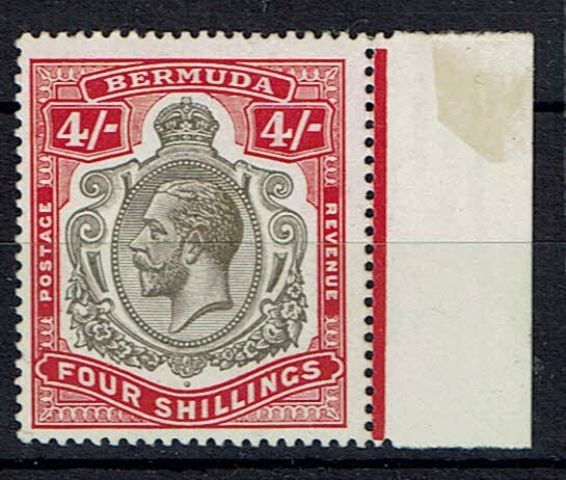 Image of Bermuda SG 52bb LMM British Commonwealth Stamp